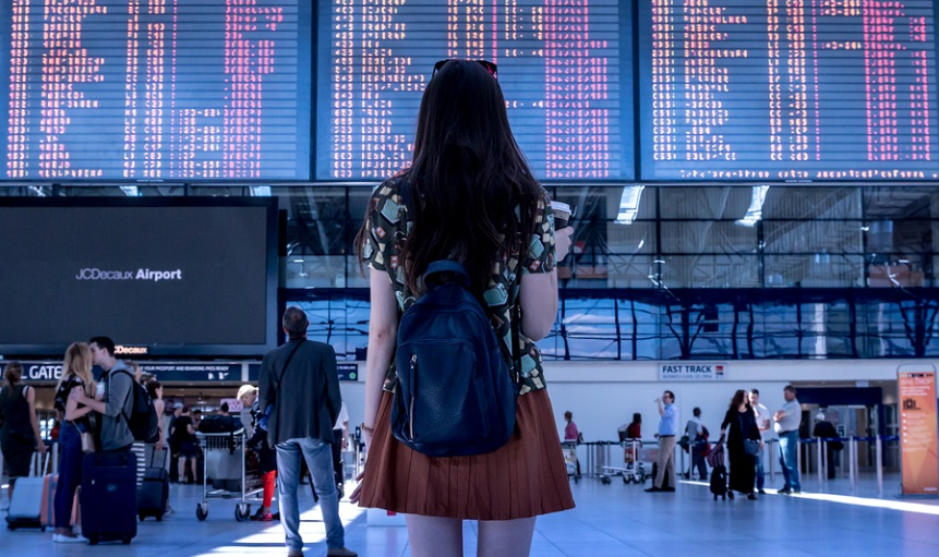 Airport, travelling